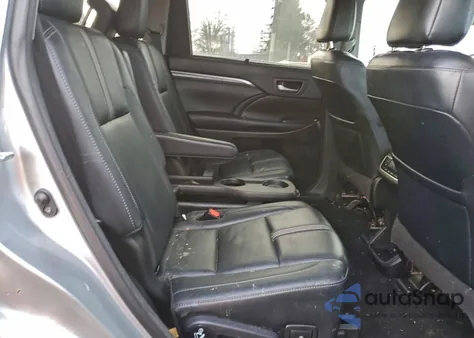 2018 Toyota Highlander Se из США, поврежденный, VIN 5TDJZRFH0JS819715